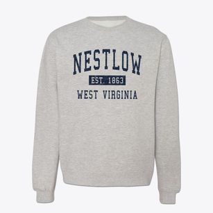 Nestlow West Virginia Classic Established Crewneck Sweatshirt