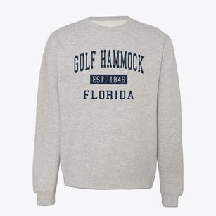 Gulf Hammock Florida Classic Established Crewneck Sweatshirt