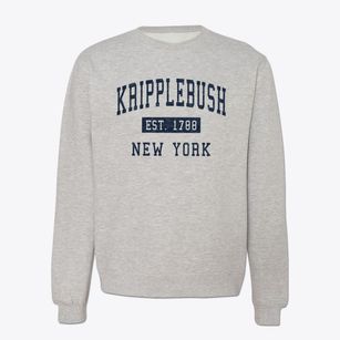 Kripplebush New York Classic Established Crewneck Sweatshirt