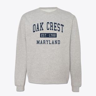 Oak Crest Maryland Classic Established Crewneck Sweatshirt