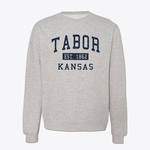 Tabor Kansas Classic Established Crewneck Sweatshirt