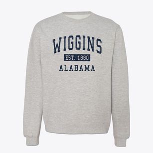 Wiggins Alabama Classic Established Crewneck Sweatshirt