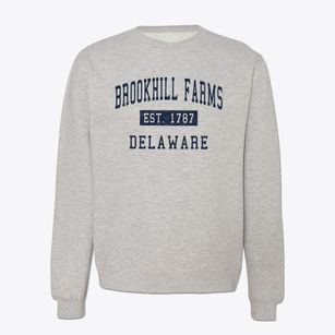 Brookhill Farms Delaware Classic Established Crewneck Sweatshirt