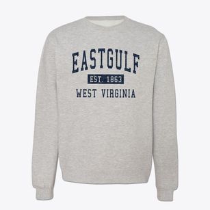 Eastgulf West Virginia Classic Established Crewneck Sweatshirt