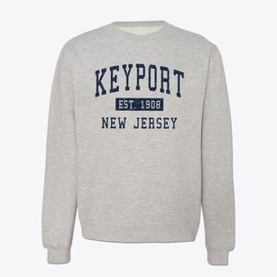 Keyport New Jersey Classic Established Crewneck Sweatshirt