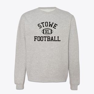 Stowe High School Classic Football Crewneck Sweatshirt
