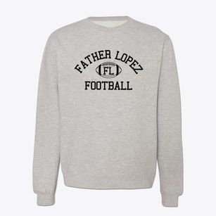 Father Lopez High School Classic Football Crewneck Sweatshirt