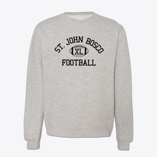 Saint John Bosco School Classic Football Crewneck Sweatshirt