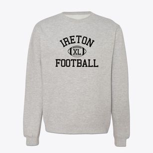 Ireton Christian School Classic Football Crewneck Sweatshirt