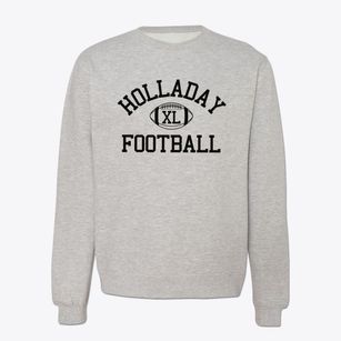 Holladay Intermediate Magnet School Classic Football Crewneck Sweatshirt