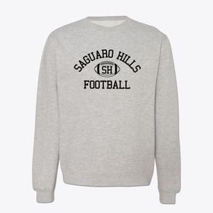Saguaro Hills Christian School Classic Football Crewneck Sweatshirt