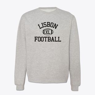 Lisbon Community School Classic Football Crewneck Sweatshirt
