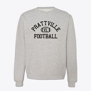 Prattville High School Classic Football Crewneck Sweatshirt