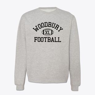 Woodbury Junior High School Classic Football Crewneck Sweatshirt