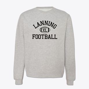 Lanning Square Fetters School Classic Football Crewneck Sweatshirt
