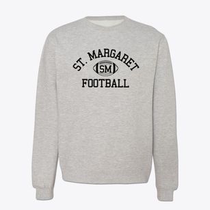 Saint Margaret School Classic Football Crewneck Sweatshirt