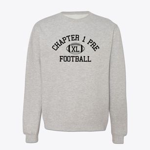 Chapter 1 Pre School Classic Football Crewneck Sweatshirt