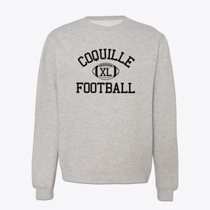 Coquille High School Classic Football Crewneck Sweatshirt