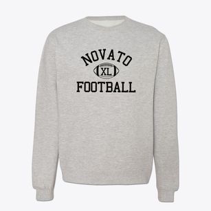 Novato Charter School Classic Football Crewneck Sweatshirt