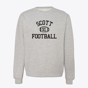 Scott High School Classic Football Crewneck Sweatshirt