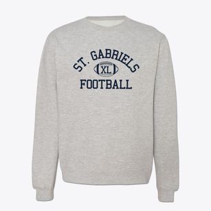 Saint Gabriels Catholic School Classic Football Crewneck Sweatshirt