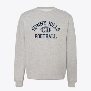 Sunny Hills High School Classic Football Crewneck Sweatshirt