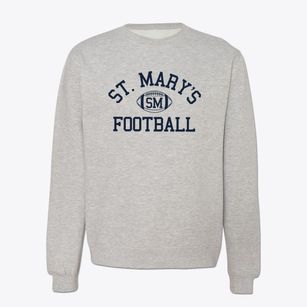 Saint Mary's School Classic Football Crewneck Sweatshirt