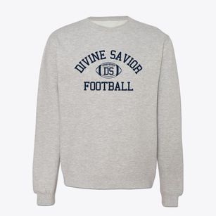 Divine Savior Lutheran School Classic Football Crewneck Sweatshirt
