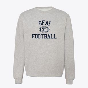 San Francisco Art Institute Classic Football Crewneck Sweatshirt