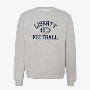 Liberty High School Classic Football Crewneck Sweatshirt
