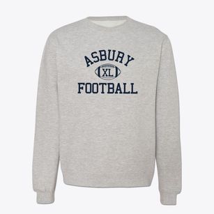 Asbury Christian School Classic Football Crewneck Sweatshirt