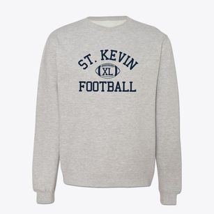 Saint Kevin Catholic School Classic Football Crewneck Sweatshirt