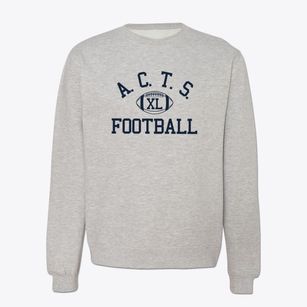 A. C. T. S. Classic Football Crewneck Sweatshirt