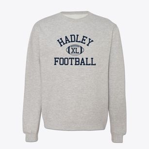 Hadley Junior High School Classic Football Crewneck Sweatshirt