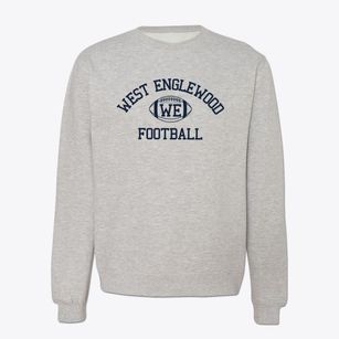West Englewood Christian School Classic Football Crewneck Sweatshirt