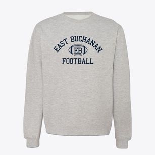 East Buchanan High School Classic Football Crewneck Sweatshirt
