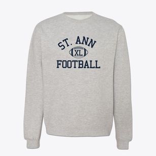St. Ann Parish Classic Football Crewneck Sweatshirt