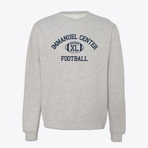 Immanuel Center For Christian Education Classic Football Crewneck Sweatshirt