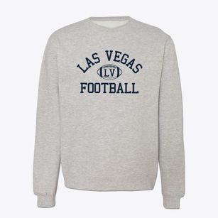 Las Vegas High School Classic Football Crewneck Sweatshirt