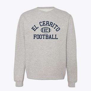 El Cerrito Primary School Classic Football Crewneck Sweatshirt