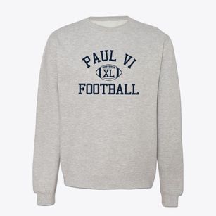 Paul Vi High School Classic Football Crewneck Sweatshirt