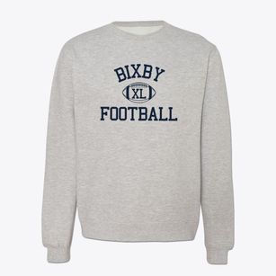 Bixby School Classic Football Crewneck Sweatshirt