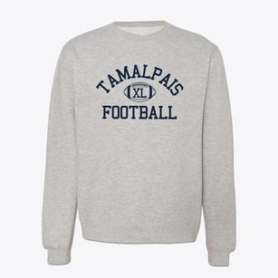 Tamalpais High School Classic Football Crewneck Sweatshirt