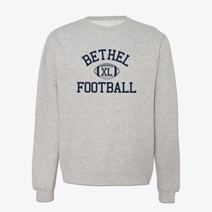 Bethel Lutheran School Classic Football Crewneck Sweatshirt