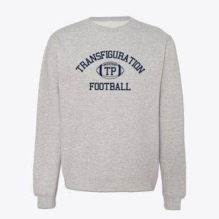 Transfiguration Parish Classic Football Crewneck Sweatshirt