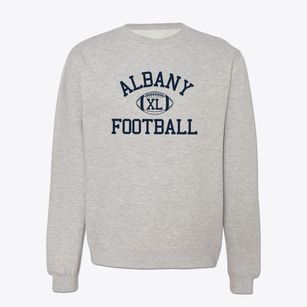 Albany School Of Humanities Classic Football Crewneck Sweatshirt