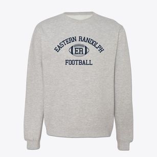 Eastern Randolph High School Classic Football Crewneck Sweatshirt