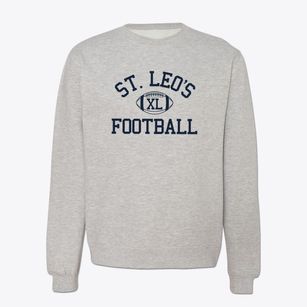 Saint Leo's Catholic School Classic Football Crewneck Sweatshirt
