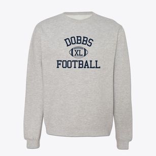 Dobbs Youth Development Center Classic Football Crewneck Sweatshirt