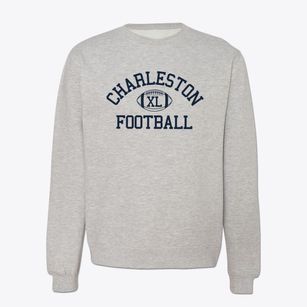 Charleston Christian School Classic Football Crewneck Sweatshirt